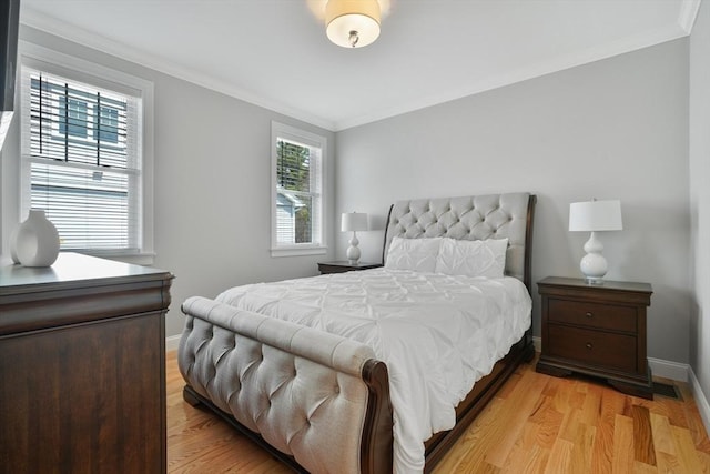 57 Sophia Dr, Rehoboth, MA 02769 - bedroom with crown molding, light wood-style flooring, and baseboards
