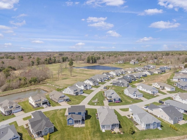 57 Sophia Dr, Rehoboth, MA 02769 - drone / aerial view with a water view and a residential view