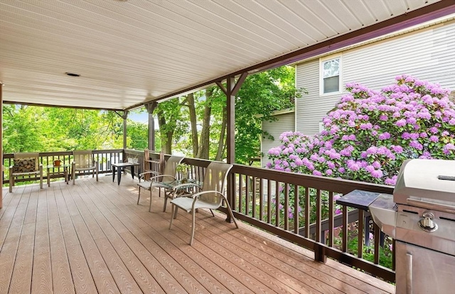 112 Lawrence St, Fitchburg, MA 01420 - view of wooden terrace