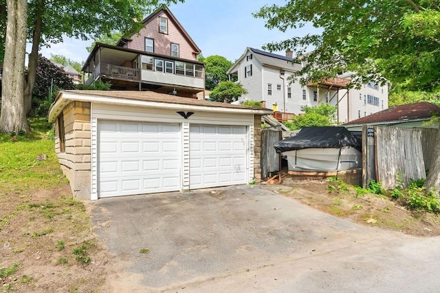 112 Lawrence St, Fitchburg, MA 01420 - view of detached garage