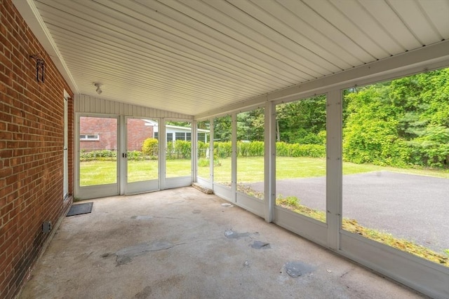 405 Granby Rd, South Hadley, MA 01075 - view of unfurnished sunroom