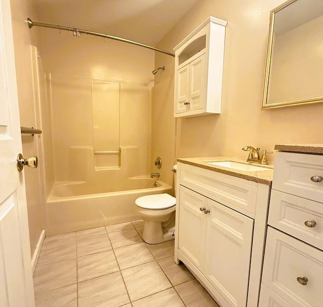 6 Debbie Ln, Freetown, MA 02702 - bathroom with vanity, shower / bathtub combination, and tile patterned flooring