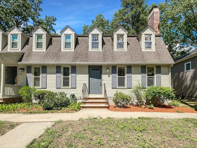 view of cape cod-style house