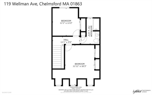 119 Wellman Ave Unit 119, Chelmsford, MA 01863 - room layout