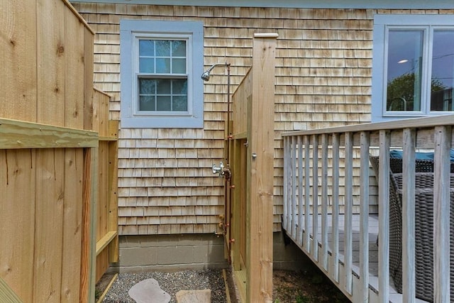view of deck