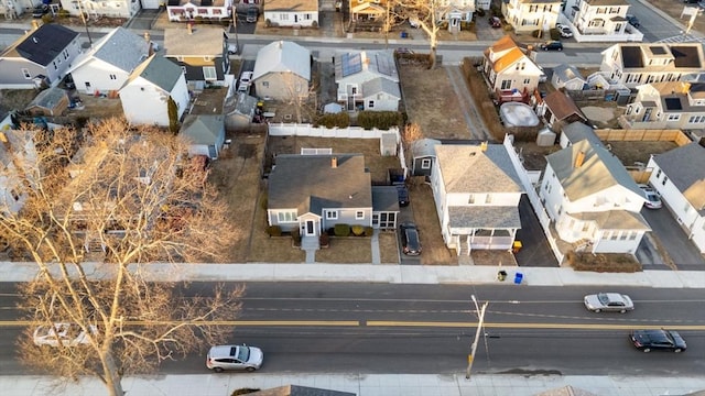 drone / aerial view featuring a residential view