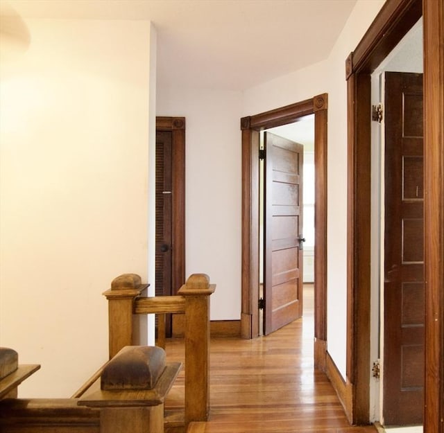 82 Worcester St, West Springfield, MA 01089 - corridor featuring light wood-style floors and baseboards
