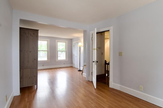 82 Worcester St, West Springfield, MA 01089 - unfurnished room featuring light wood-style floors and baseboards