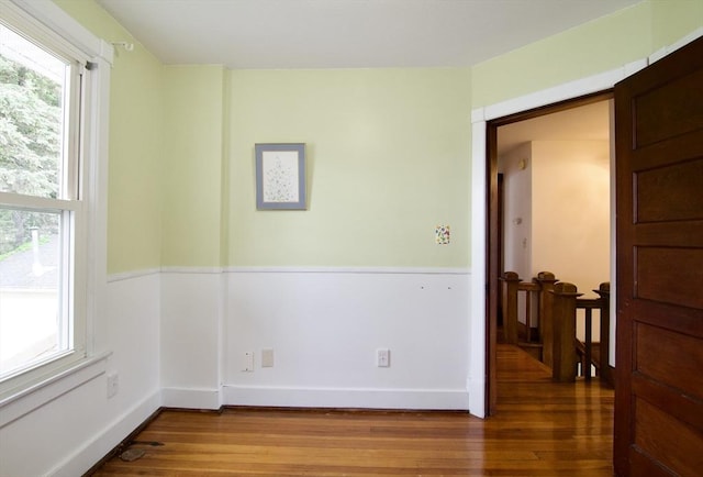 82 Worcester St, West Springfield, MA 01089 - empty room with wood finished floors and healthy amount of natural light