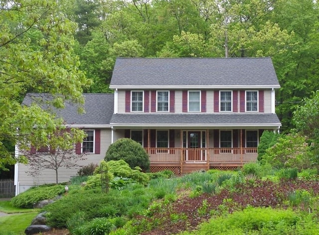 659 Sherman Farm Rd, Burrillville, RI 02830 - colonial inspired home with covered porch and roof with shingles