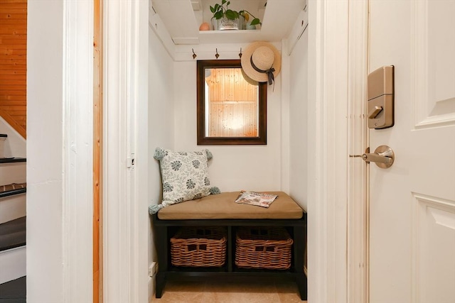 view of mudroom