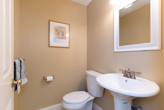 9 Old Poor Farm Rd, Ware, MA 01082 - bathroom featuring toilet and baseboards