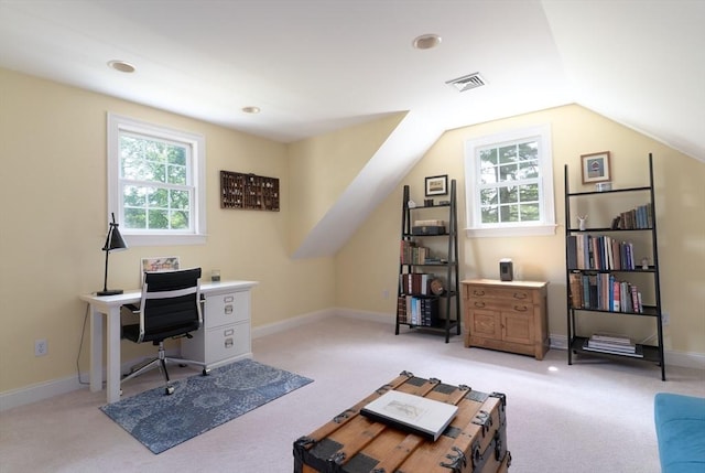 9 Old Poor Farm Rd, Ware, MA 01082 - office space with carpet flooring and vaulted ceiling