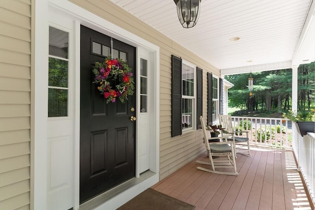 9 Old Poor Farm Rd, Ware, MA 01082 - view of wooden porch