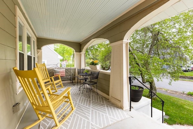 19 Beal Rd, Waltham, MA 02453 - view of covered porch