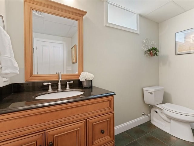 26 Silver Brook Ln Unit 26, Norwell, MA 02061 - bathroom with vanity and tile patterned floors