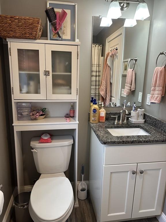 83C Maple Ave Unit C, Rutland, MA 01543 - bathroom with vanity and wood finished floors