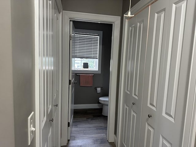 83C Maple Ave Unit C, Rutland, MA 01543 - bathroom with baseboards and wood finished floors