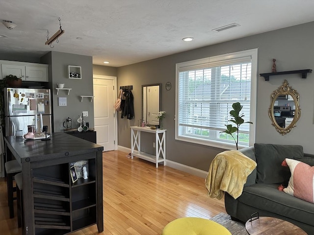 83C Maple Ave Unit C, Rutland, MA 01543 - living area with light wood finished floors, plenty of natural light, and recessed lighting