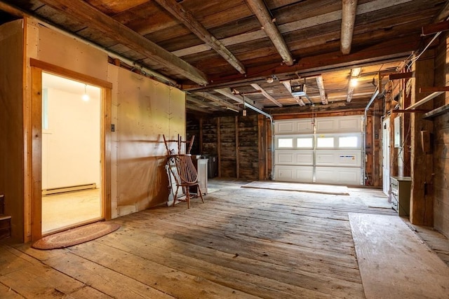 9 Eaton St, Gardner, MA 01440 - garage with a garage door opener