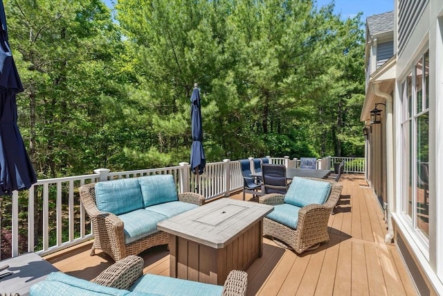 1 Crooked Ln, Manchester, MA 01944 - deck featuring an outdoor hangout area
