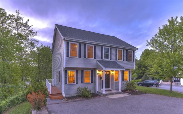 1099 Liberty St, Braintree, MA 02184 - view of front of property with roof with shingles