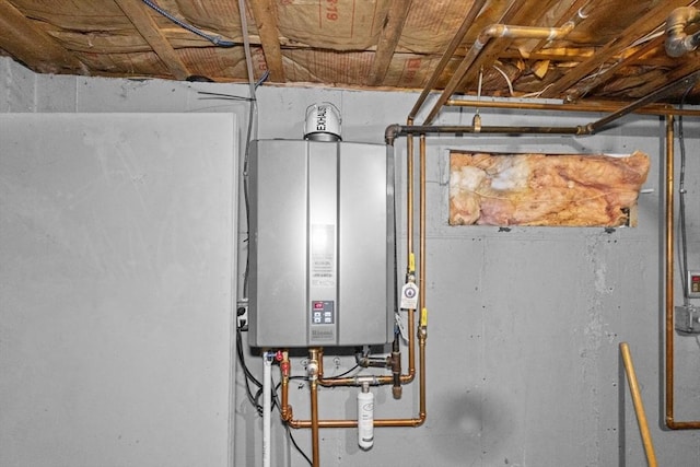 utilities with tankless water heater