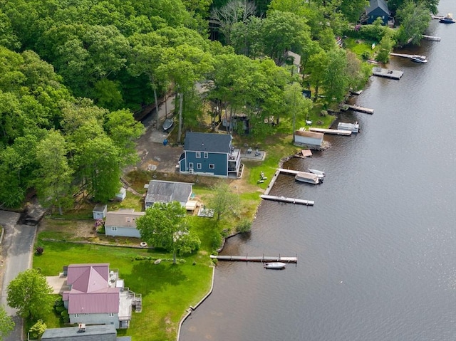 35 Island Rd, Holland, MA 01521 - bird's eye view of a nearby body of water