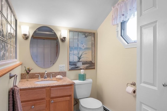 5 I St Unit 2, Newburyport, MA 01950 - bathroom featuring vanity and a baseboard radiator