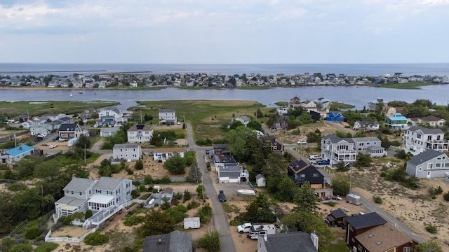 5 I St Unit 2, Newburyport, MA 01950 - aerial perspective of suburban area with a nearby body of water