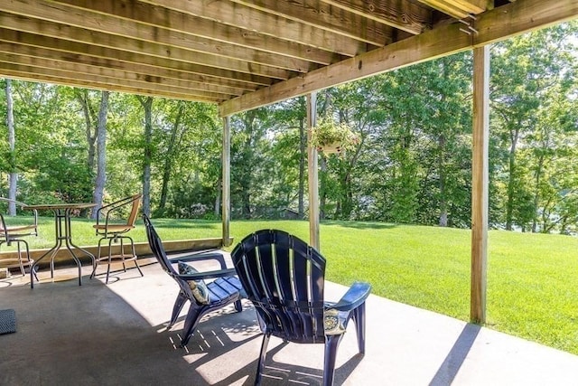 view of patio