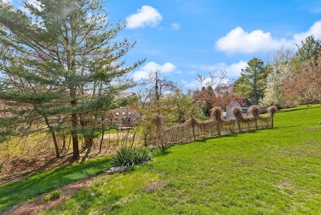 24 Hodgkins Dr, Ipswich, MA 01938 - view of yard featuring fence