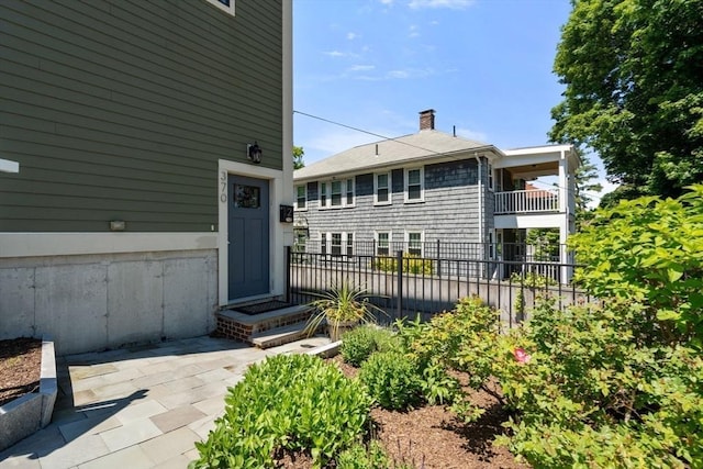 370 Beech St Unit 2, Boston, MA 02131 - entrance to property featuring a chimney