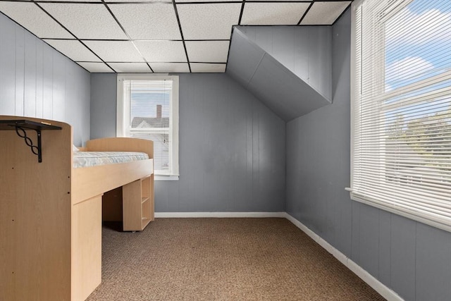 57 Bessom St, Lynn, MA 01902 - additional living space featuring carpet floors and wooden walls