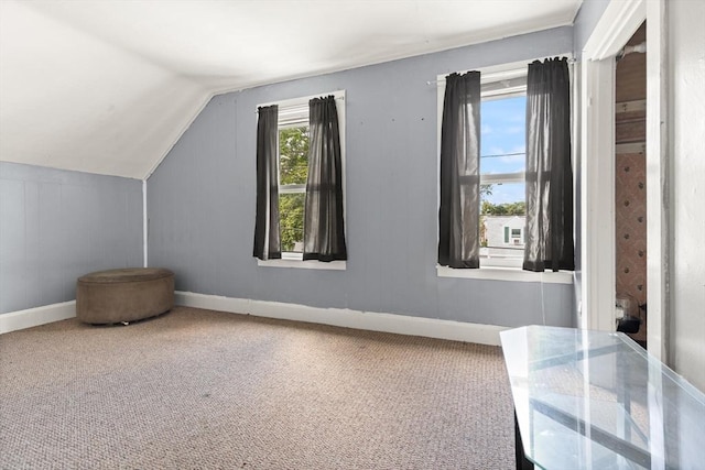 57 Bessom St, Lynn, MA 01902 - bonus room with vaulted ceiling and carpet floors