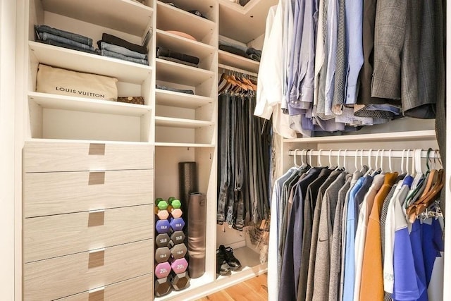 300 Blvd 3I, Boston, MA 02210 - spacious closet with wood finished floors