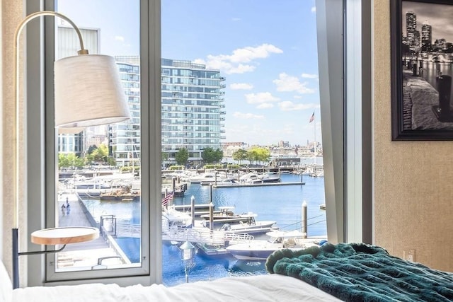 300 Blvd 3I, Boston, MA 02210 - balcony featuring view of marina, a city view, and a water view