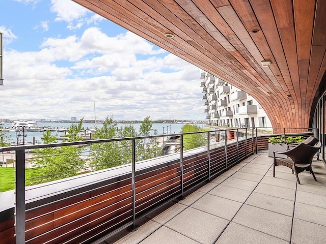 300 Blvd 3I, Boston, MA 02210 - balcony featuring a water view