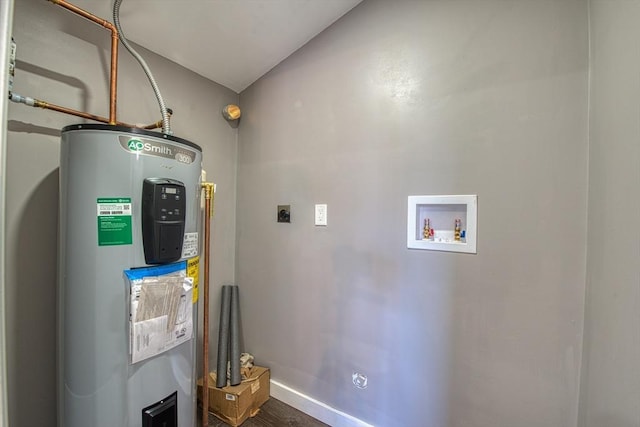 22 3rd, Lakeville, MA 02347 - utility room featuring water heater