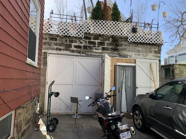 6-8 Imrie Rd, Boston, MA 02134 - view of garage