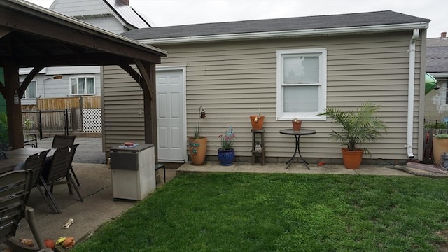 32 Bristol St, Ludlow, MA 01056 - exterior space with a gazebo