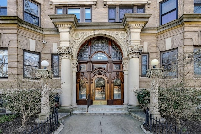view of property entrance