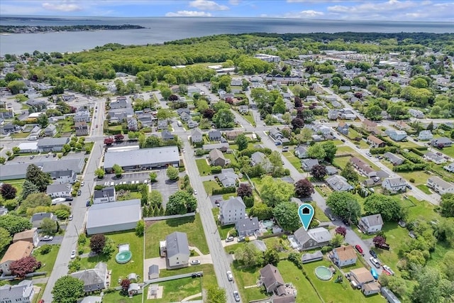 57 Center St, Dartmouth, MA 02748 - view of property location with a large body of water and nearby suburban area