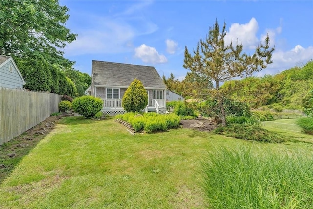 57 Center St, Dartmouth, MA 02748 - view of yard