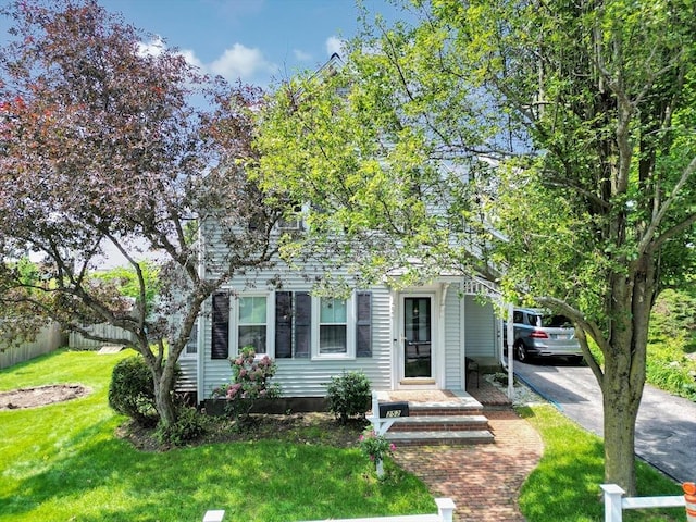 252 Railroad Ave, Norwood, MA 02062 - view of front of property with concrete driveway