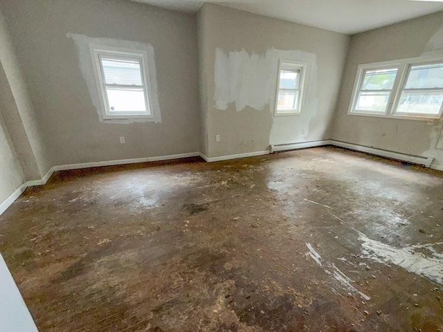 23 Eldert St, Springfield, MA 01109 - spare room featuring a baseboard radiator and baseboards