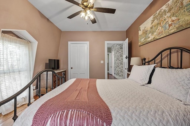 2 Oxford Pl, Worcester, MA 01609 - bedroom featuring wood finished floors and ceiling fan