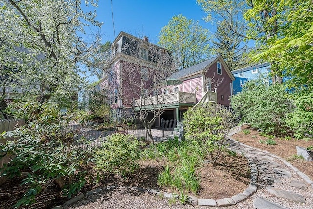 2 Oxford Pl, Worcester, MA 01609 - view of back of house