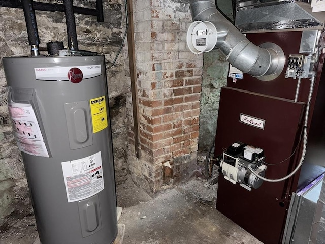 utilities featuring water heater
