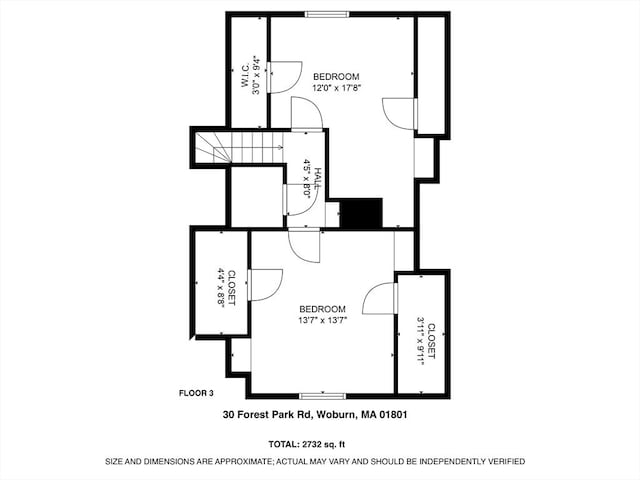30 Forest Park Rd, Woburn, MA 01801 - view of room layout
